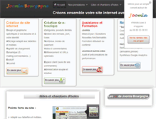 Tablet Screenshot of joomla-bourgogne.com